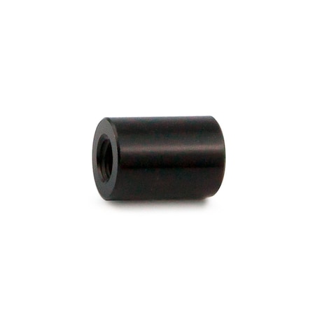 Gyford Round Standoffs, #10-24 Thrd Sz, 1/2 in Bd L, Aluminum Black Anodized, 3/8 in OD SO-050BL
